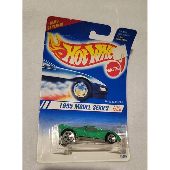 Hot Wheels 1995 Model Series #1 of 12 Speed Blaster Collector #343 - Picture 4 of 5